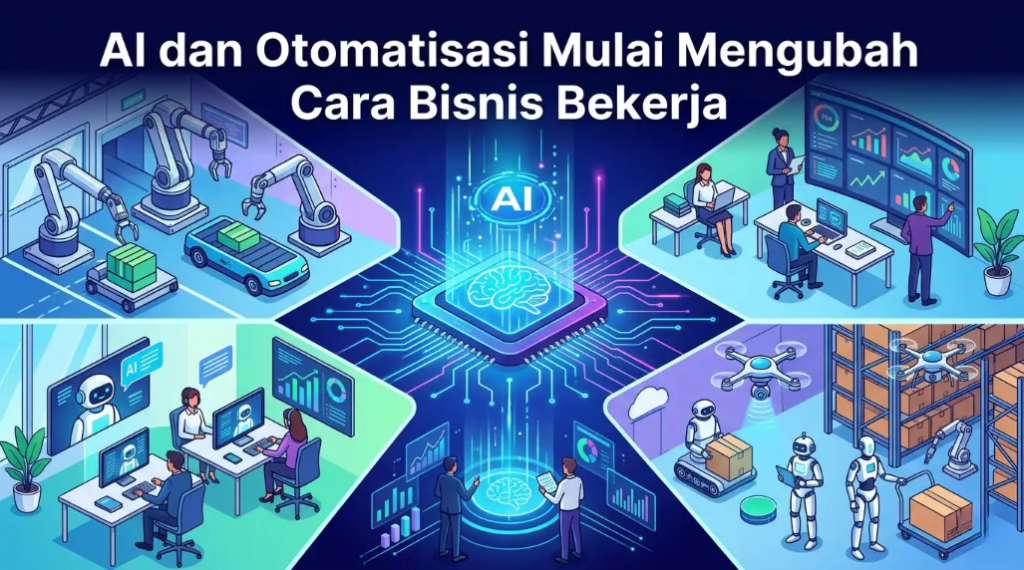 AI dan Otomatisasi Perlahan Mengubah Cara Bisnis Bertahan dan Berkembang